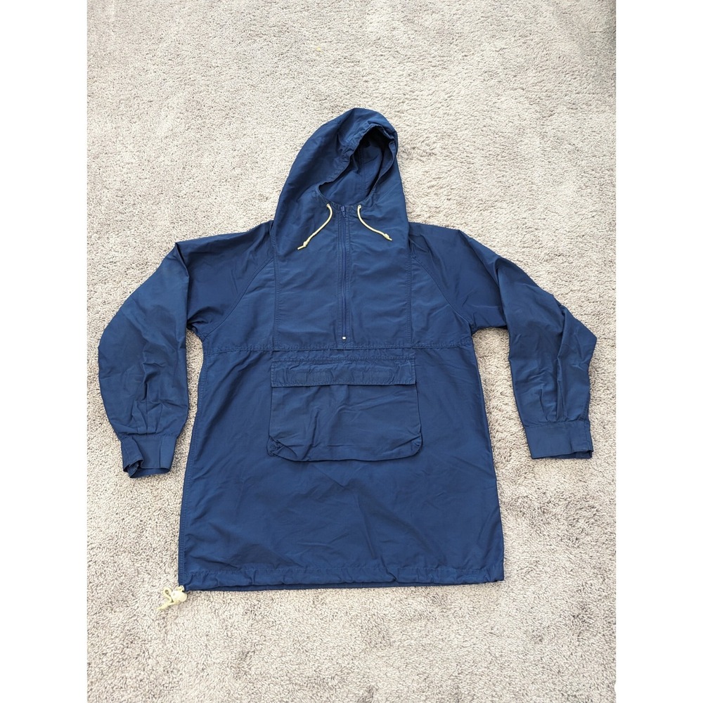 Vintage FORCE 10 Windbreaker Mens Extra Large Hoodie Jacket Blue Y2K